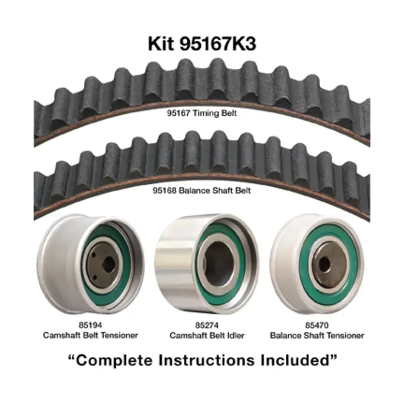 One Day Deal DAY-95167K3 - Engine Timing Belt Kit | Dayco