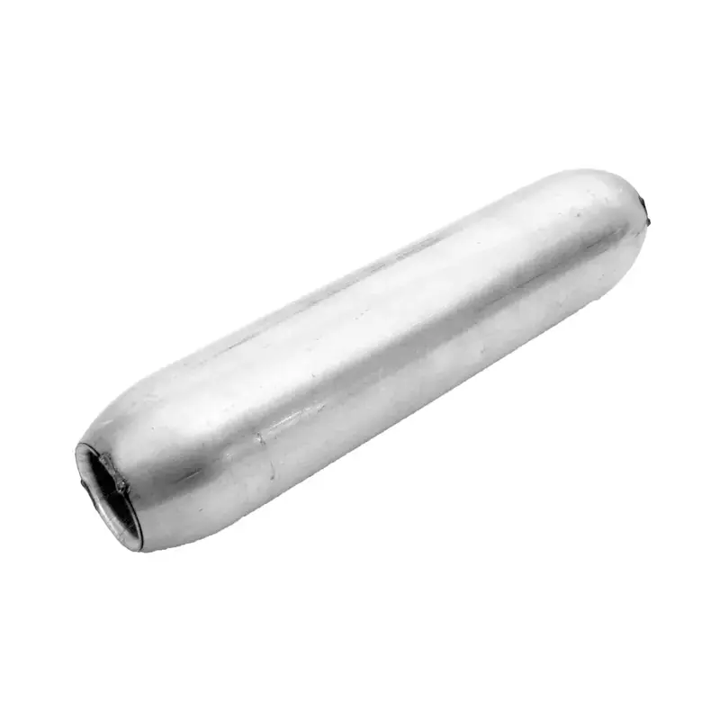 Weekend Sale WAL-24431 - Universal Exhaust Muffler 2.25" Inlet (ID) 2.25" Outlet (ID) | Walker Exhaust