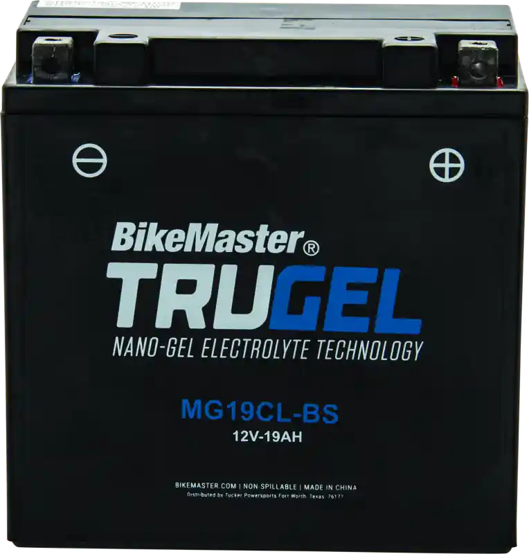 Price Cut BikeMaster TruGel Battery - MG19CL-BS