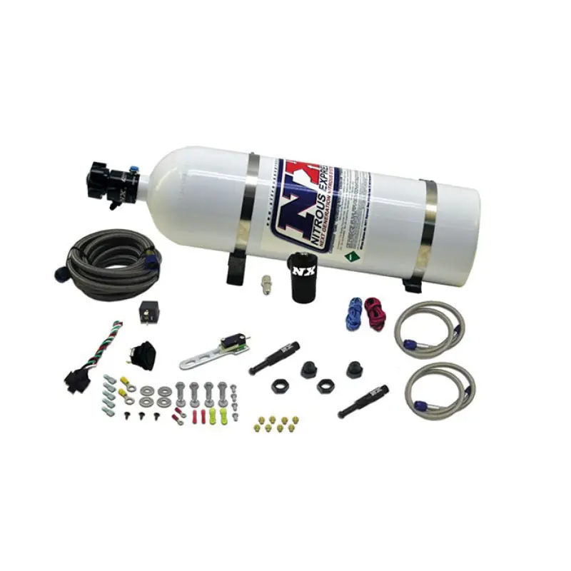 Secure Checkout Nitrous Express NXD Super Stacker Nitrous Kit w/Lightning 375 Solenoid