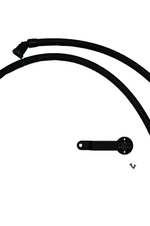 Get Yours J&L 17-25 Chrysler Pacifica/20-25 Chrysler Voyager Oil Separator PCV Side - Black Anodized