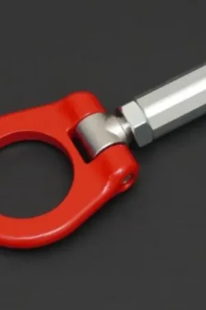 Cusco Folding Rear Tow Hook 2020+ Toyota Supra (A90) 3.0L Turbo - Red Budget