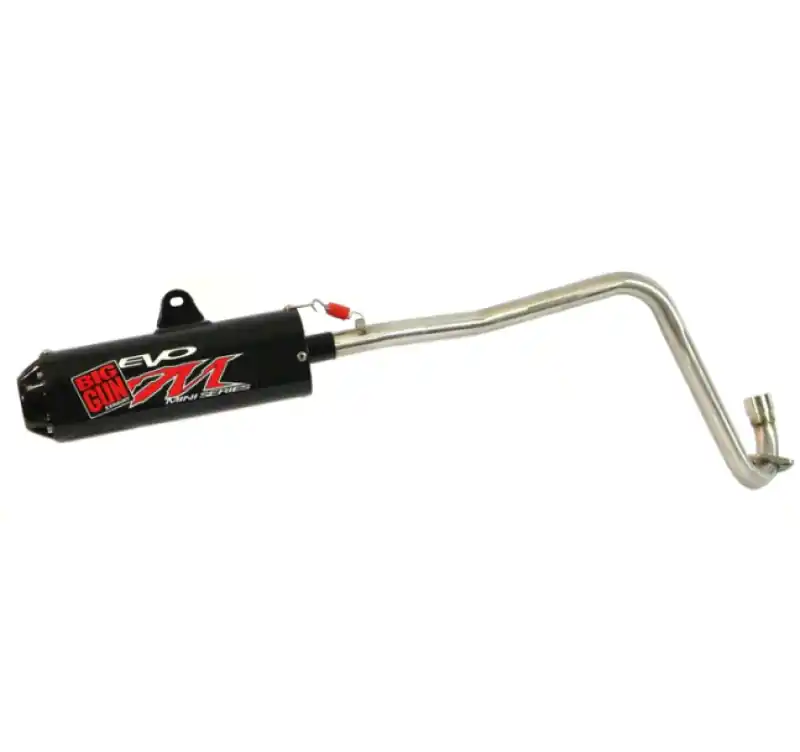 Big Gun 08-23 Yamaha TTR 110E Evo M Series Black Out Full System Exhaust Crafted