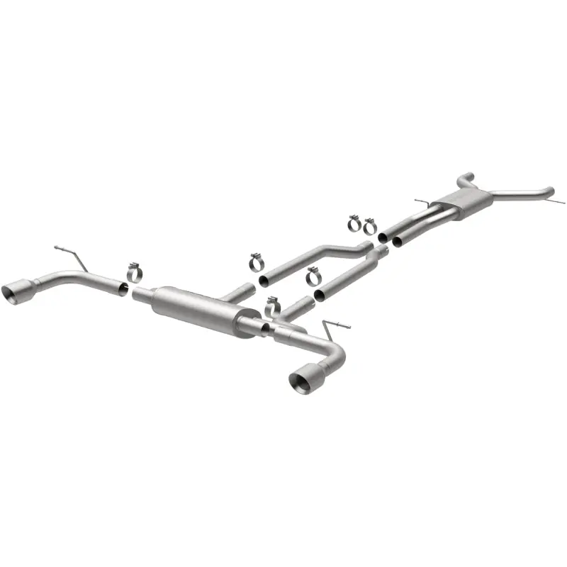 Warranty Included MagnaFlow 07 Audi Q7 V8 4.2L Dual Split Rear Exit Stainless Cat-Back Perf Exhaust