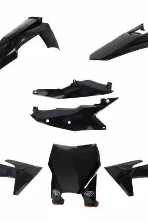 Cycra 23-24 KTM SX/SX-F/XC/XC-F 5 Piece Body Kit - Black Fan Favorite