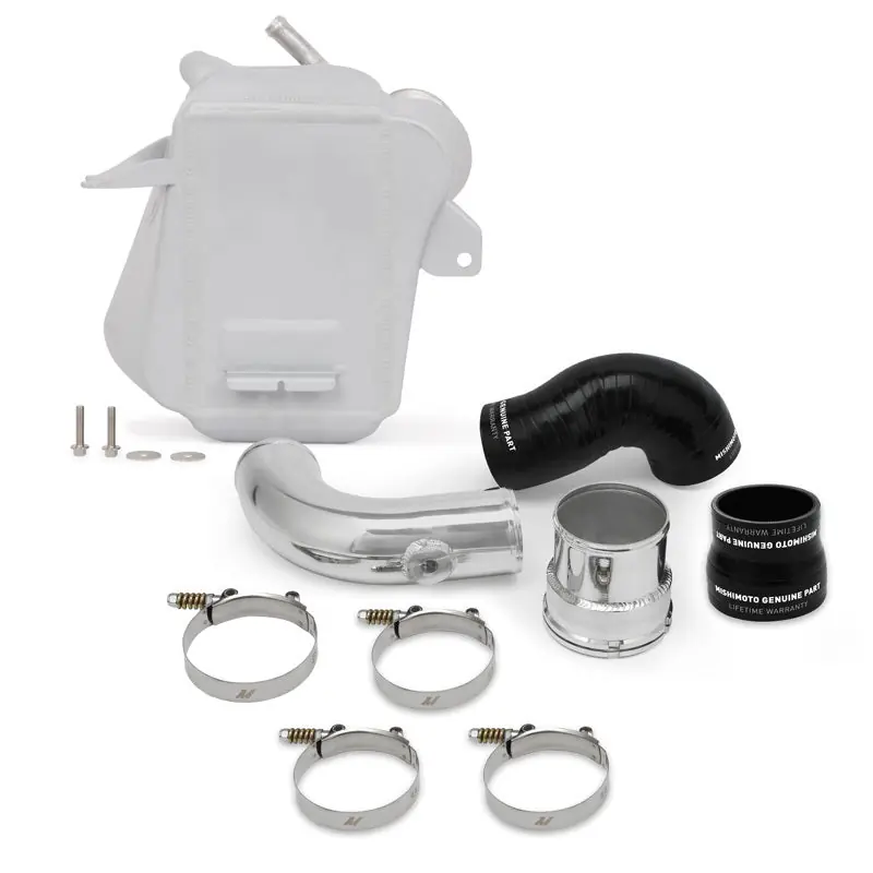 Mishimoto 2017+ Ford 6.7L Powerstroke Air-To-Water Intercooler - Micro-Wrinkle Silver Save Now