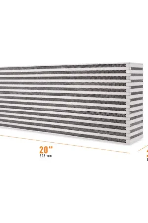 Mishimoto Universal Air-to-Air Intercooler Core - 20in / 7.8in / 3.5in Luxury