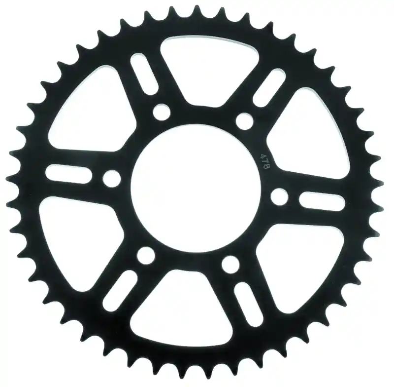 Hot Deal BikeMaster Kawasaki Rear Steel Sprocket 520 45T - Black
