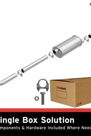 Crafted MagnaFlow BRE Exhaust Kit 01-06 Escalade Avalanche Suburban Yukon 5.3L