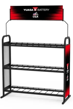 Yuasa Small Battery Rack (Holds 8-12 Batteries) Crafted