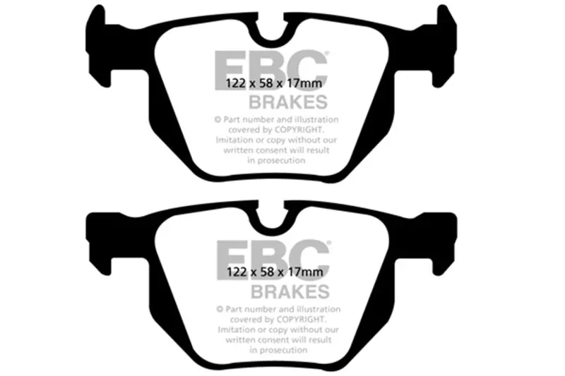 Direct From Factory EBC 13+ BMW X1 3.0 Turbo (35i) Greenstuff Rear Brake Pads