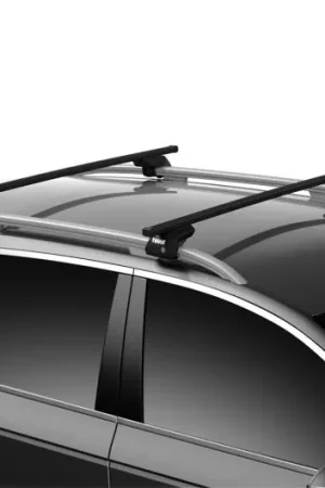 Thule SquareBar 127 Load Bars for Evo Roof Rack System (2 Pack / 50in) - Black Order Now