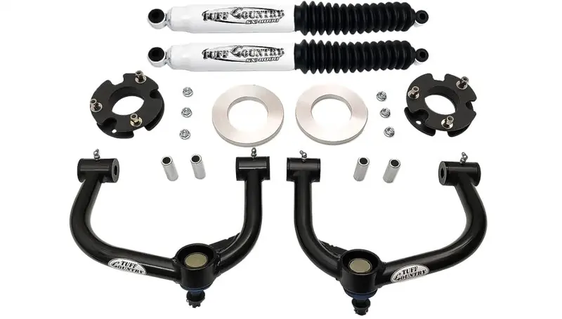 Free Shipping Tuff Country 21-22 Ford F-150 4x4 3in Front Lift Kit w/Ball Joint Upper Control Arms and Shocks