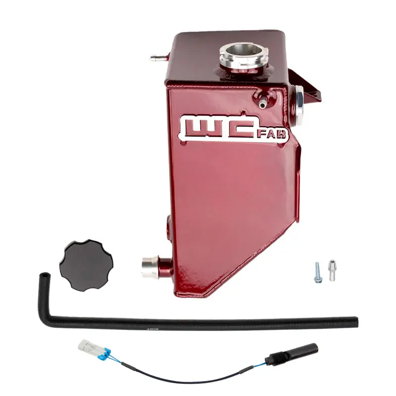 Wehrli 20-24 Chevrolet-GMC 6.6L L5P Duramax OEM Placement Coolant Tank Kit - WCFab Red Trusted Brand