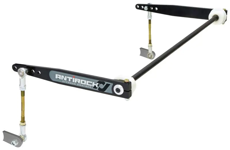 Affordable RockJock YJ Antirock Sway Bar Kit Front Bolt-On Steel Arms