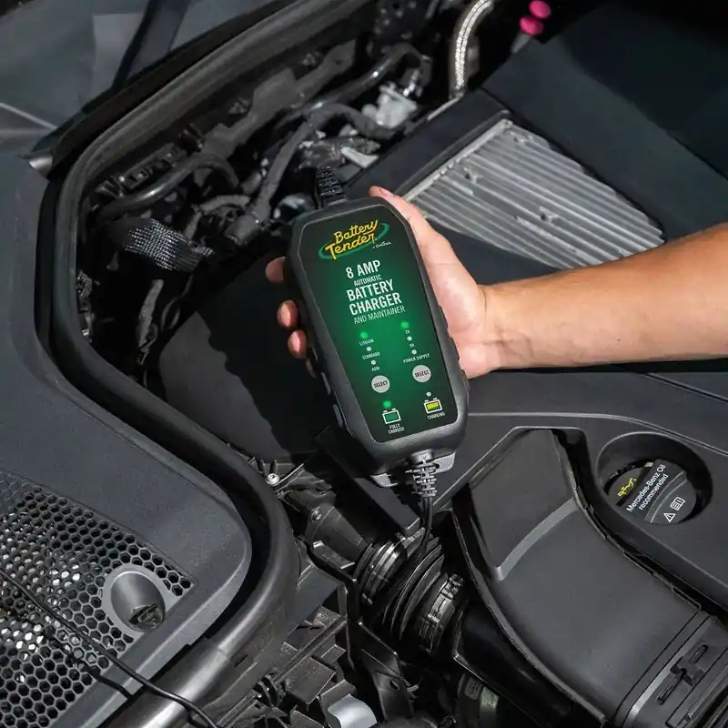 Battery Tender 8A Power Tender Selectable 12V Battery Charger Buy Online