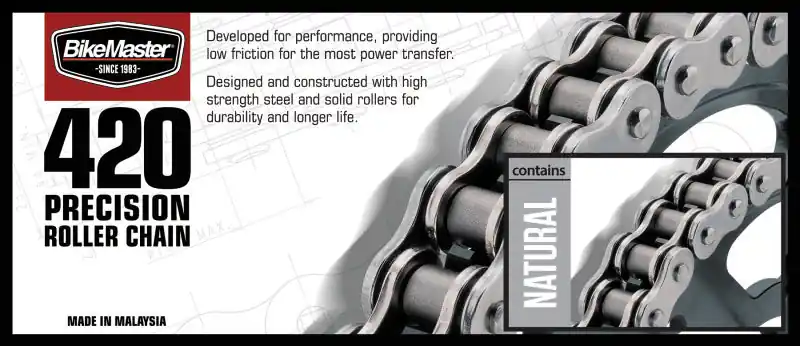 BikeMaster 420x72 Chain Warranty Included