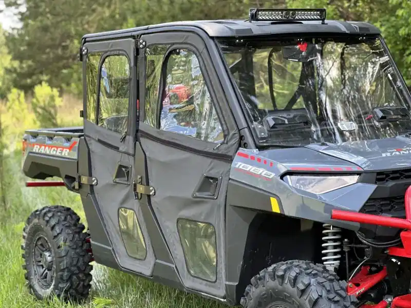 Seizmik 18+ Polaris Ranger 1000 XP Crew Framed Rear Door Kit Cheap