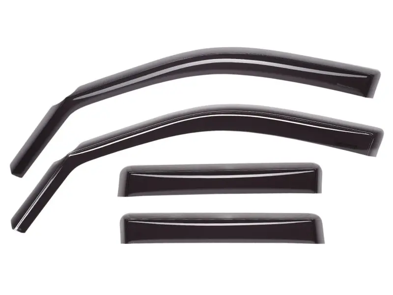Factory Price WeatherTech 24-25 Toyota Highlander Front and Rear Side Window Deflectors - Dark Smoke