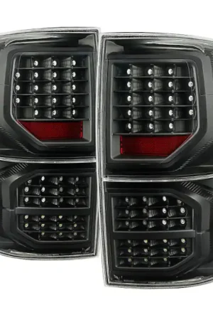 Must Have xTune Toyota Tundra 07-13 LED Tail Lights Black ALT-JH-TTU07-LED-G2-BK
