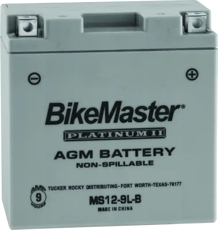 BikeMaster AGM Battery - MS12-9L-B Best Price