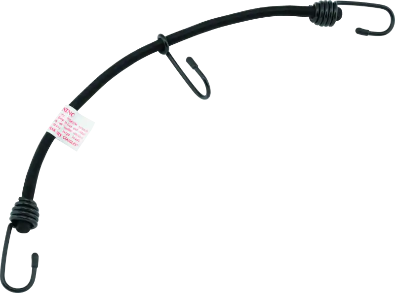 BikeMaster Bungee 18in Heavy Duty 3 Hook Black Special Discount