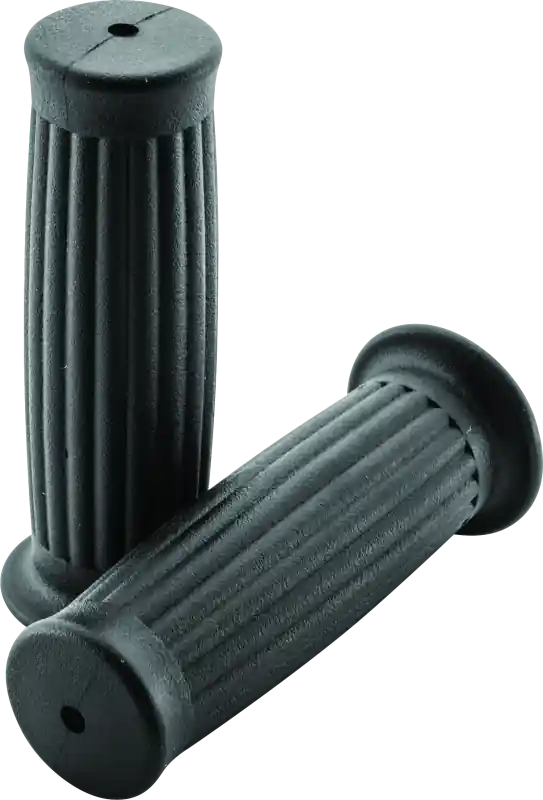Free Delivery BikeMaster Classic Lines Grips - Black