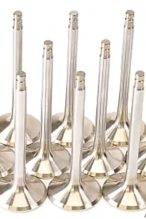 Instant Buy GSC P-D Nissan VR38DETT 33.15mm Head +1mm OS 91.95mm Long 6.6mm Stem Exhaust Valve - Set of 12