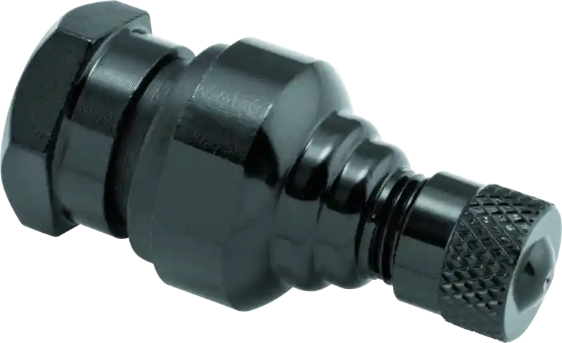 High Quality BikeMaster Valve Stem Aluminum 11.3mm Pair - Black