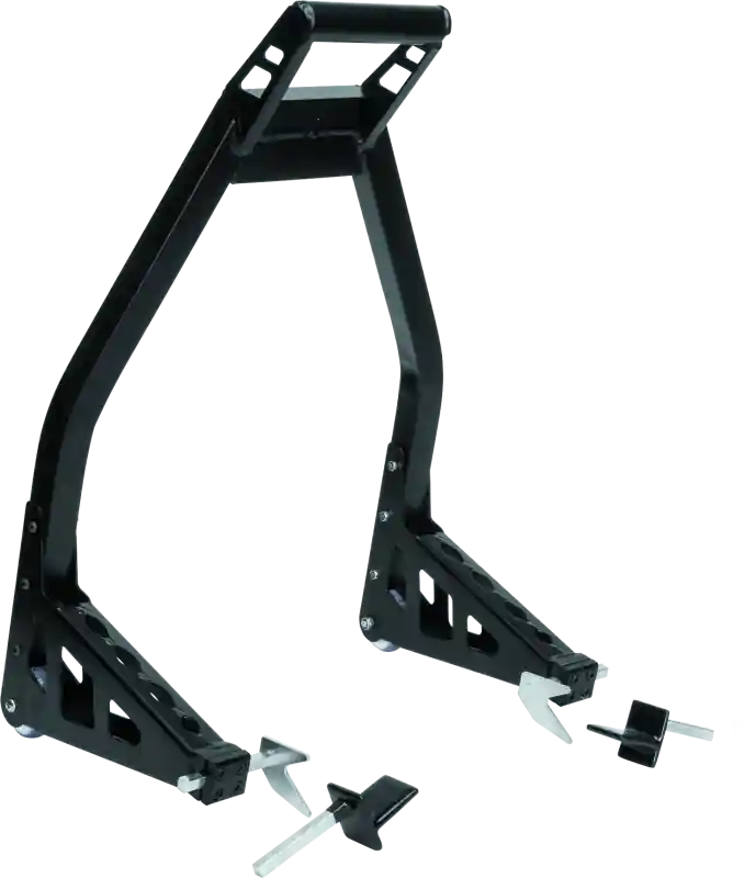 BikeMaster Universal Aluminum Stand - Rear - Black Fan Favorite