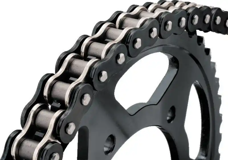 Hassle-Free Returns BikeMaster 530x160 BMZR Z-Ring Chain - Black/Chrome