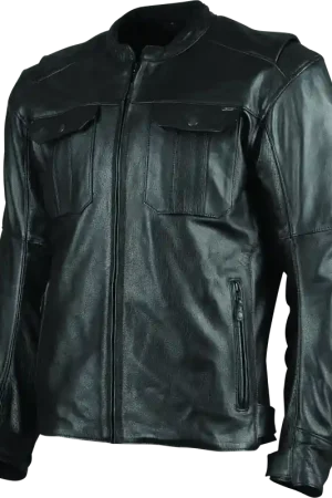 Speed and Strength Band of Brothers Leather Jacket Black - XL Low Price