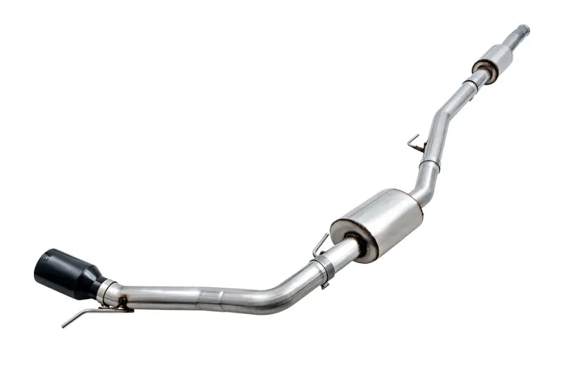 AWE Tuning 20-21 Jeep Gladiator JT 3.6L Tread Edition Cat-Back Single Side Exhaust - Diamond Blk Ti Buy Today