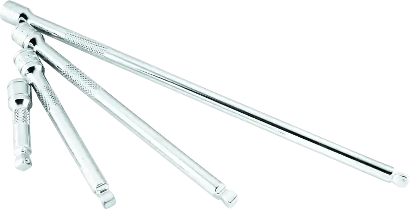 Worldwide Shipping BikeMaster 4-pc 1/4in Wobble Extension Bar Set