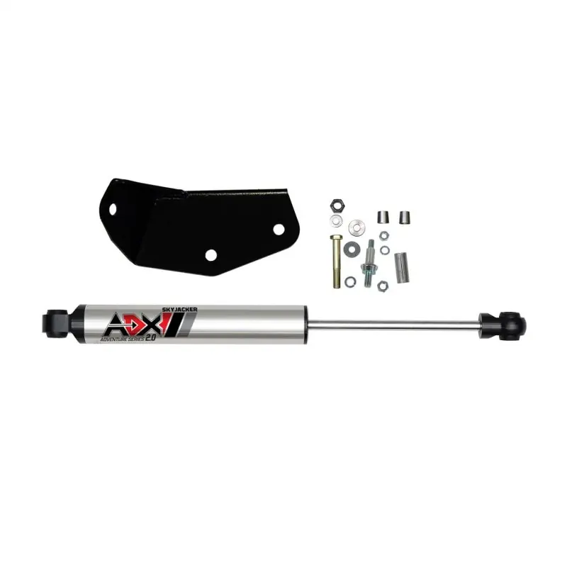 Best Price Skyjacker 05-10 Ford F250/F350 ADX 2.0 Single Stabilizer Kit w/ CNC Machined Polished Alum.