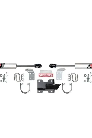 Skyjacker 07-18 jeep Wrangler JK ADX 2.0 Dual Stabilizer Kit w/ CNC Machined Polished Alum. Professional Grade