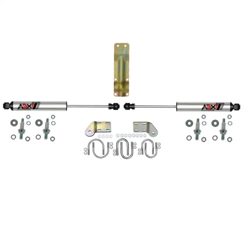 Weekend Sale Skyjacker 98-01 Dodge Ram 1500 ADX 2.0 Dual Stabilizer Kit w/ CNC Machined Polished Alum.