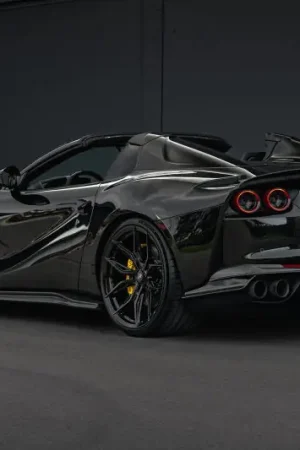Bargain Vossen x Novitec NF11 22x11.5in - 5x114.3 BP - ET29 - Gloss Black Ferrari 296 Rear Wheel