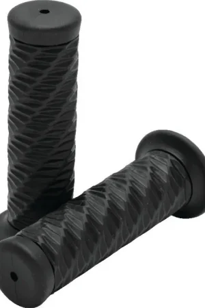 Bikers Choice 1 Inch Black Spiral Grip Deal