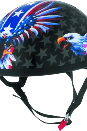 Today Only Skid Lids Flame Eagle Original Helmet - 2XL