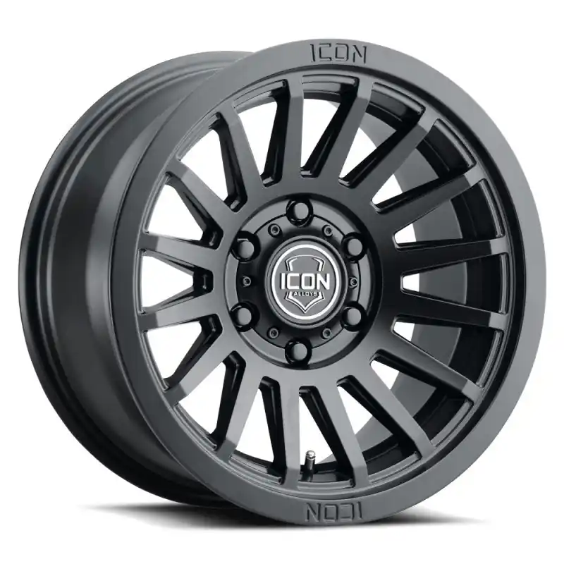 ICON Recon SLX 17x8.5 6x5.5 BP 25mm Offset 5.75in BS 95.1mm Bore Satin Black Wheel While Supplies Last