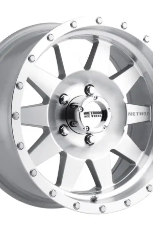 High Quality Method MR301 The Standard 17x9 -12mm Offset 5x5.5 108mm CB Machined/Clear Coat Wheel