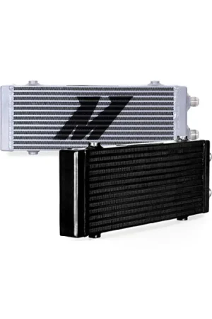 Mishimoto Universal Medium Bar and Plate Dual Pass Black Oil Cooler Next Day Delivery