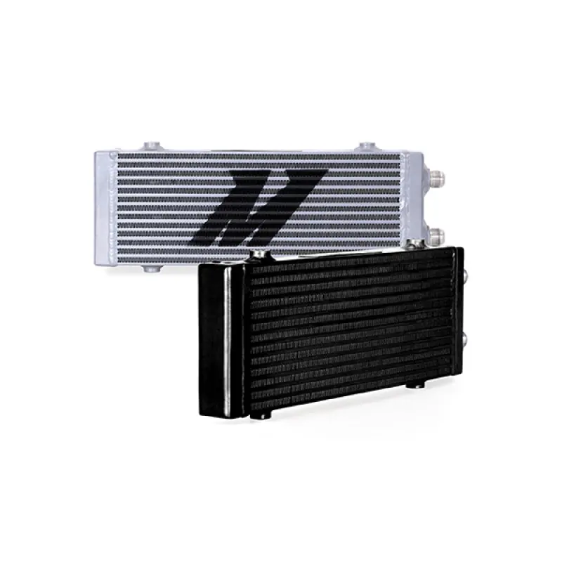 Mishimoto Universal Medium Bar and Plate Dual Pass Black Oil Cooler Next Day Delivery
