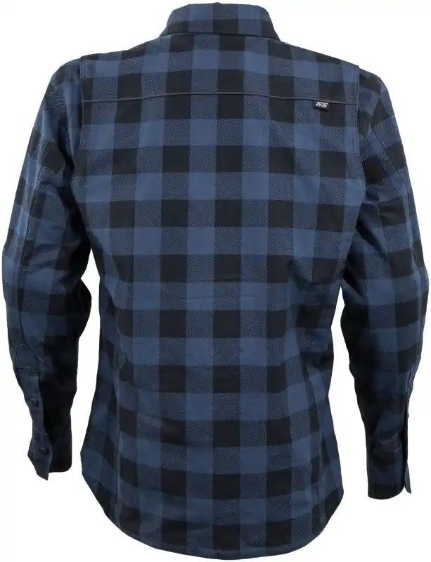Speed and Strength True Grit Armored Motoshirt Navy/Black - 2XL Direct From Factory