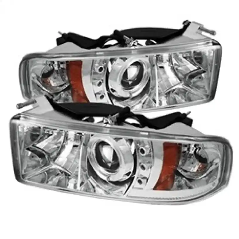 Spyder Dodge Ram 1500 94-01 94-02 Projector Headlights LED Halo LED Chrm PRO-YD-DR94-HL-AM-C New Arrival
