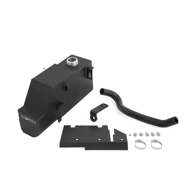 Mishimoto 11-19 Ford 6.7L Powerstroke Aluminum Degas Tank - Micro-Wrinkle Black Markdown