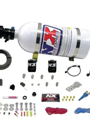 Shop Now Nitrous Express E85 Universal Nitrous Kit for EFI (Single Nozzle Application) w/10lb Bottle