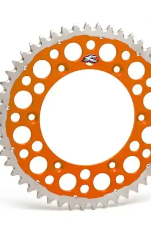 Best Price Renthal 2021 KTM 300 EXC CKD BR Rear Twinring - Orange 520-52P Teeth