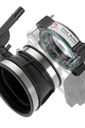 aFe 2020 Vette C8 Silver Bullet Aluminum Throttle Body Spacer / Works With Factory Intake Only - Blk Viral
